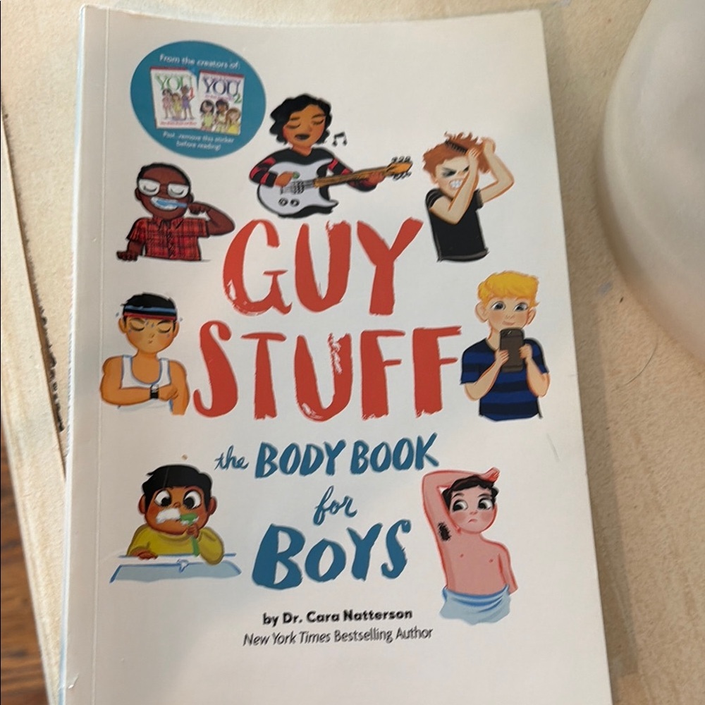 Guy Stuff: The Body Book for Boys - White Cover